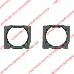 Marco Cámara Frontal + Soporte De Retención De Sensor Para Iphone 12 Pro Max 2 Piezas En Un Juego