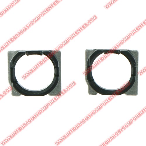 Marco Cámara Frontal + Soporte De Retención De Sensor Para Iphone 12 Pro Max 2 Piezas En Un Juego