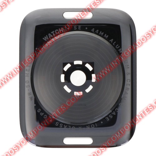Tapa Trasera Para Apple Watch Se 44mm Gps Negro Calidad Premium