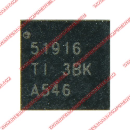 Ic De Alimentación De Ram Tps51916rukr Para Consolas Xbox One X Calidad Premium