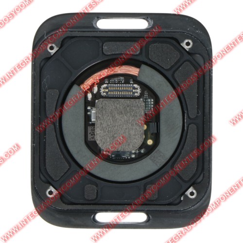 Tapa Trasera Con Carga Inalambrica Para Apple Watch Se 40mm Gps Negro Calidad Premium