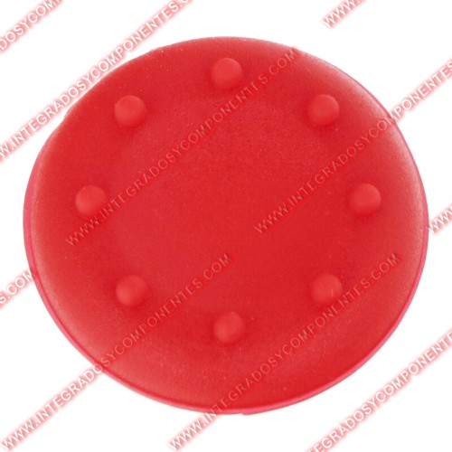 Tapa De Silicona Antideslizante Joystick Analógico Para Mandos De Ps2, Xbox 360, Xbox One, Ps3, Ps4 Y Ps5... Rojo