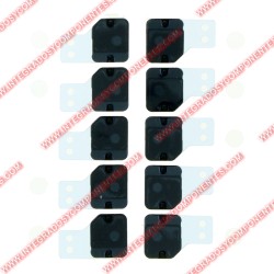 Rejilla Antipolvo Con Soporte Para Micrófono De Tapa De La Batería Para Iphone 11 Pro/11 Pro Max Blanco