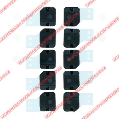 Rejilla Antipolvo Para Micrófono De Tapa De La Batería Con Soporte Para Iphone 11 Pro/11 Pro Max Dorado