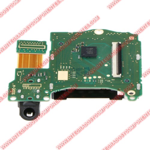 Puerto De Entrada Auriculares E226116 Ranura Tarjeta De Juego Para Consolas Nintendo Switch Refurbished