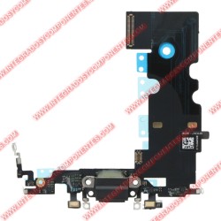 Flex De Carga Para Iphone 8 Negro