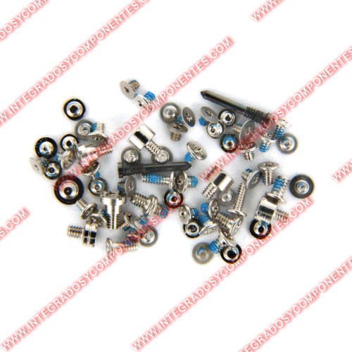 Juego Completo De Tornillos Para Iphone 12 Mini Negro
