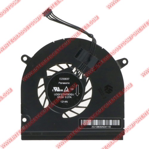 Ventilador Para Macbook Pro 13.3&Quot; A1278/Unibody 13.3&Quot; A1342 2008-2012 Refurbished