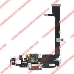 Flex De Carga Para Iphone 11 Pro Max Dorado