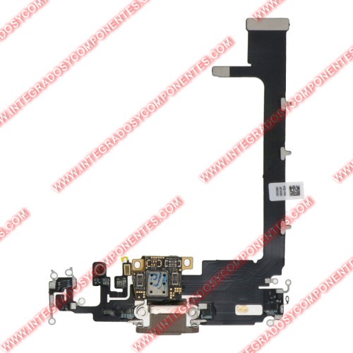 Flex De Carga Para Iphone 11 Pro Max Dorado