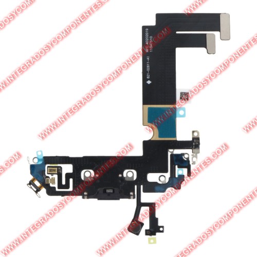 Flex De Carga Para Iphone 12 Mini Negro