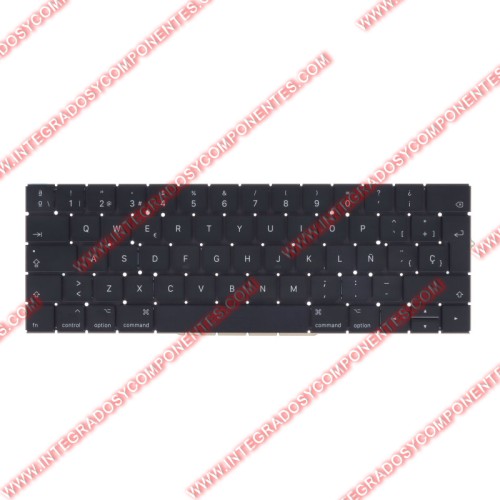 Teclado Para Macbook Pro 13.3&Quot; A1706/Pro 15.4&Quot; A1707 Version Española 2016-2017 Calidad Premium