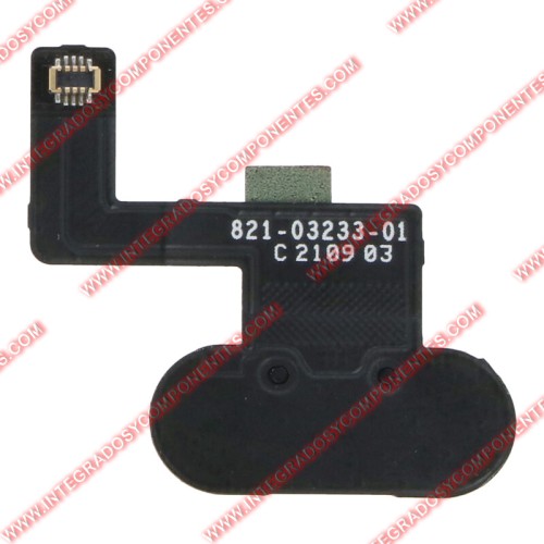 Conector Flex Teclado Para Ipad Pro 11 2021(3rd)/Pro 12.9 2021(5th)/Pro 12.9 2022(6th) Negro Calidad Premium