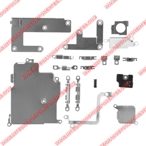 Juego De Chapas Internas Para Iphone 12 Pro Max 18 Piezas En Un Juego