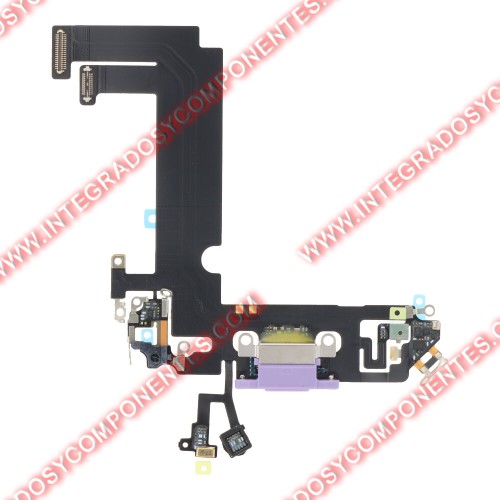 Flex De Carga Para Iphone 12 Mini Morado