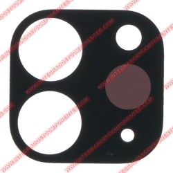 Lente De Cámara Trasera Grande Sin Adhesivo Para Ipad Pro 11 2021 (3.°)/Pro 12.9 2021 (5.°) Negro Calidad Premium
