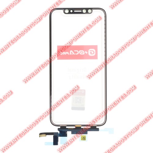 Cristal Tactil Con Oca Para Iphone Xs Negro