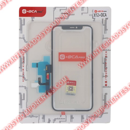 Cristal Tactil Con Oca Para Iphone 12/12 Pro Negro