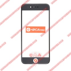 Cristal De Pantalla Con Oca Y Rejilla Antipolvo Para Iphone 7 Negro