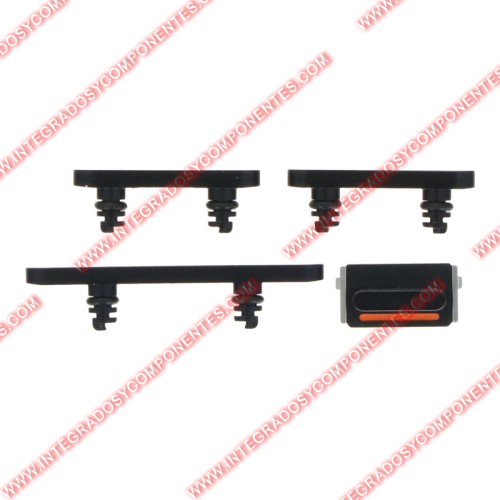 Botones Laterales Para Iphone 13 6.1&Quot;/13 Mini 5.4&Quot; Negro