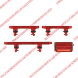 Botones Laterales Para Iphone 13 6.1&Quot;/13 Mini 5.4&Quot; Rojo
