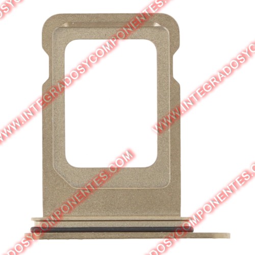 Bandeja Single Sim Para Iphone 13 Pro 6.1&Quot;/13 Pro Max 6.7&Quot; Dorado