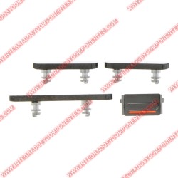 Botones Laterales Para Iphone 13 Pro 6.1&Quot;/13 Pro Max 6.7&Quot; Negro