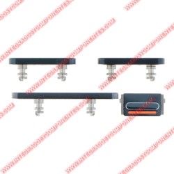 Botones Laterales Para Iphone 13 Pro 6.1&Quot;/13 Pro Max 6.7&Quot; Azul