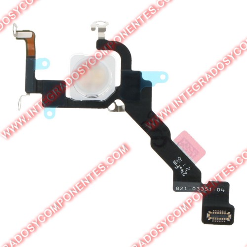 Flex De Flash Y Microfono Para Iphone 13 Pro 6.1&Quot; Calidad Premium