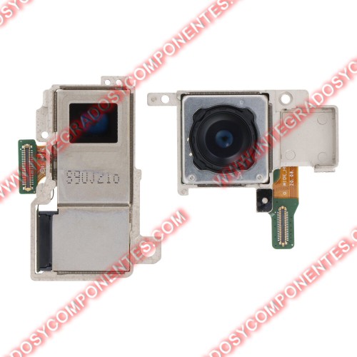 Modulo De Camaras Traseras 108 Mp Y Teleobjetivo Periscopio De 10 Mp Para Samsung Galaxy S21 Ultra 5g Calidad Premium