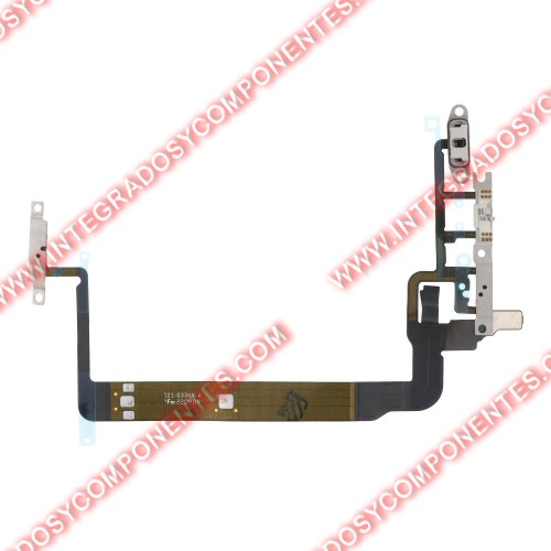 Flex Power Y Volumen Con Soporte Para Iphone 13 Pro Max 6.7