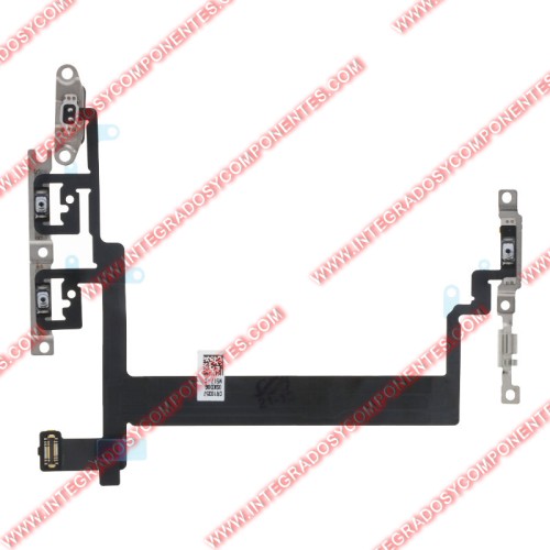 Flex Power Y Volumen Con Soporte Para Iphone 13 Mini 5.4&Quot;
