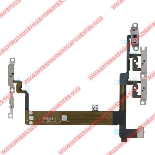 Flex Power Y Volumen Con Soporte Para Iphone 13 Mini 5.4&Quot;