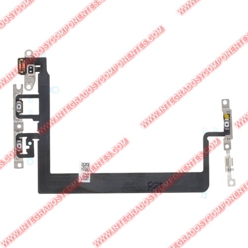 Flex Power Y Volumen Con Soporte Para Iphone 13 6.1&Quot;