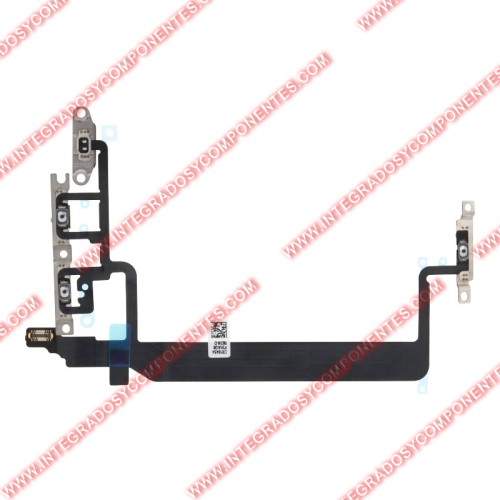 Flex Power Y Volumen Con Soporte Para Iphone 13 Pro 6.1&Quot;
