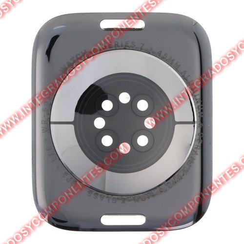 Tapa Trasera Para Apple Watch Series 7 45mm Lte Negro Calidad Premium
