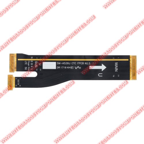 Flex Placa Base Para Samsung Galaxy A52s 5g A526u Calidad Premium