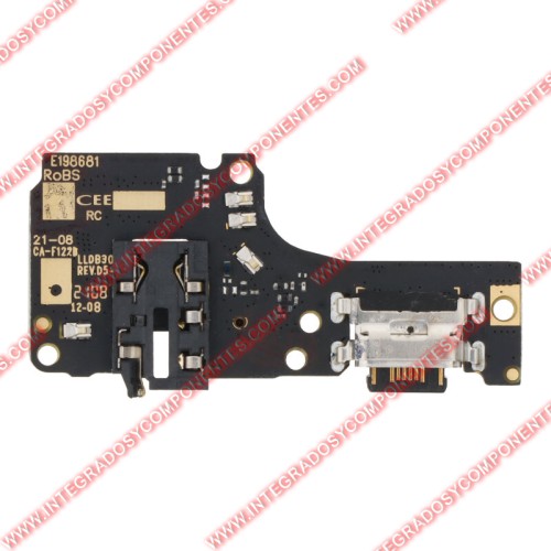 Subplaca Conector De Carga Para Xiaomi Redmi Note 10 4g/Poco M5s