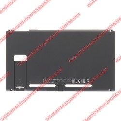 Tapa De Batería Para Consolas Nintendo Switch Negra Calidad Premium
