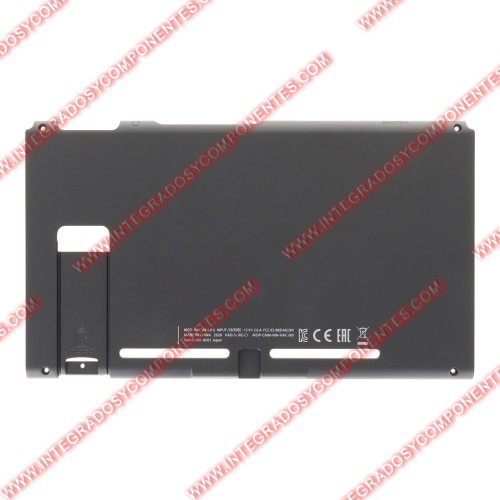 Tapa De Batería Para Consolas Nintendo Switch Negra Calidad Premium