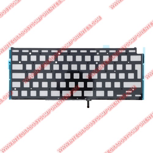 Retroiluminación Teclado Para Macbook Air 13.3&Quot; M1 A2337 Version Boton De Retroceso Grande