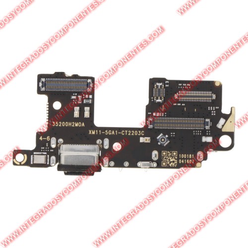 Subplaca Conector De Carga Con Chip Para Xiaomi Mi 11