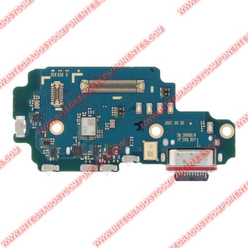 Placa Conector De Carga Para Samsung Galaxy S22 Ultra 5g S908b Version Europea Calidad Premium