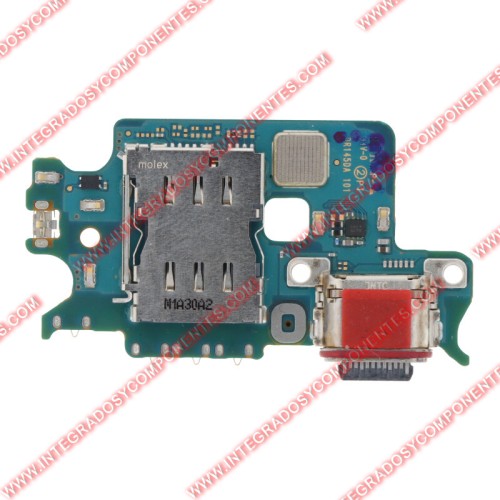 Subplaca Conector De Carga Para Samsung Galaxy S22 5g S901u Version Ee.Uu Calidad Premium