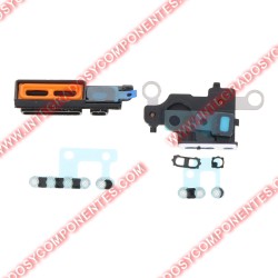 Rejilla Antipolvo Altavoz Para Iphone 13 6.1&Quot; Color Blanco 6 Unidades En Un Juego