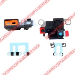 Rejilla Antipolvo Altavoz Para Iphone 13 Mini 5.4&Quot; Color Blanco 6 Unidades En Un Juego