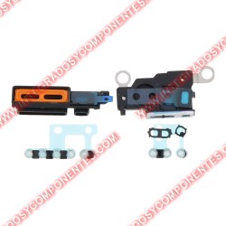 Rejilla Antipolvo Altavoz Para Iphone 13 Pro 6.1&Quot;Color Blanco 6 Unidades En Un Juego