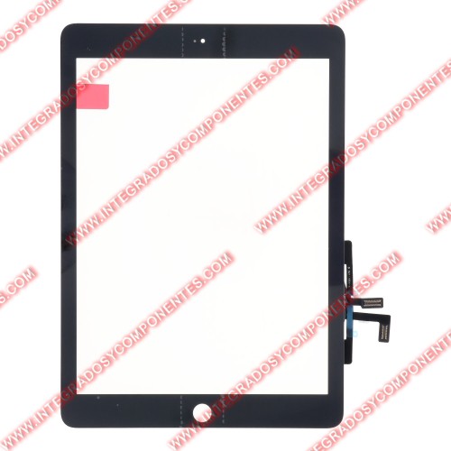 Tactil Negro Con Adhesivo Para Ipad Air/9.7 2017(5th)