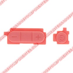 Botón Flex De Encendido Y Volumen Para Consolas Nintendo Switch Lite Rosa