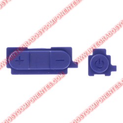 Botón De Encendido Y Volumen Para Consolas Nintendo Switch Lite Azul